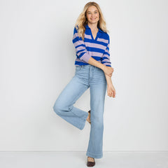 Tall High Rise Wide Leg Denim Jeans