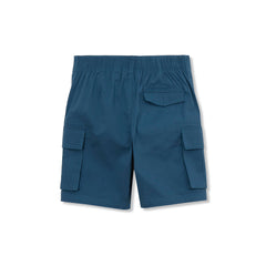 Boys Stretch Canvas Cargo Shorts