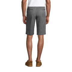 School Uniform Men's 11" Plain Front Blend Chino Shorts