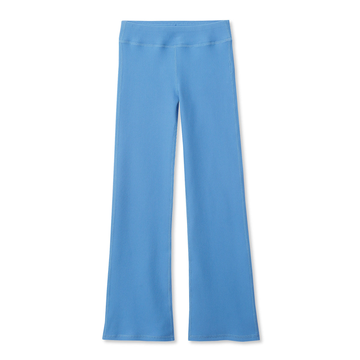 Girls Active Flare Ribbed Leggings