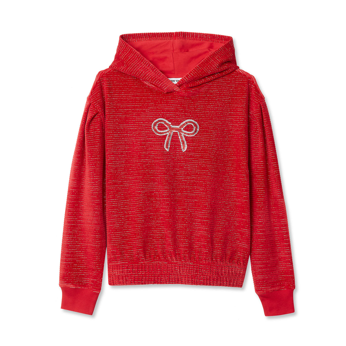 Girls Velour Hoodie Sweatshirt