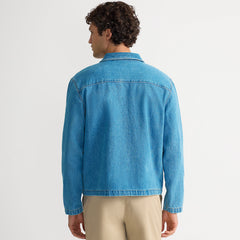 Men's Lightweight Denim Full Zip Jacket