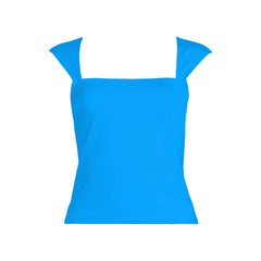 Women's Plus Size Square Neck Underwire Tankini Top