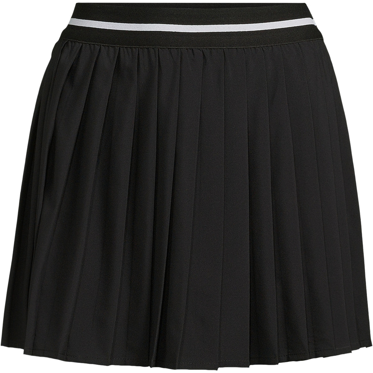 Women's Plus Size Active Woven Pleated Skorts