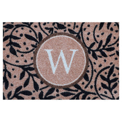 Matterly Monogrammed Wisteria Doormat