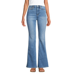 Women's Petite Recover Denim High Rise Flare Jeans