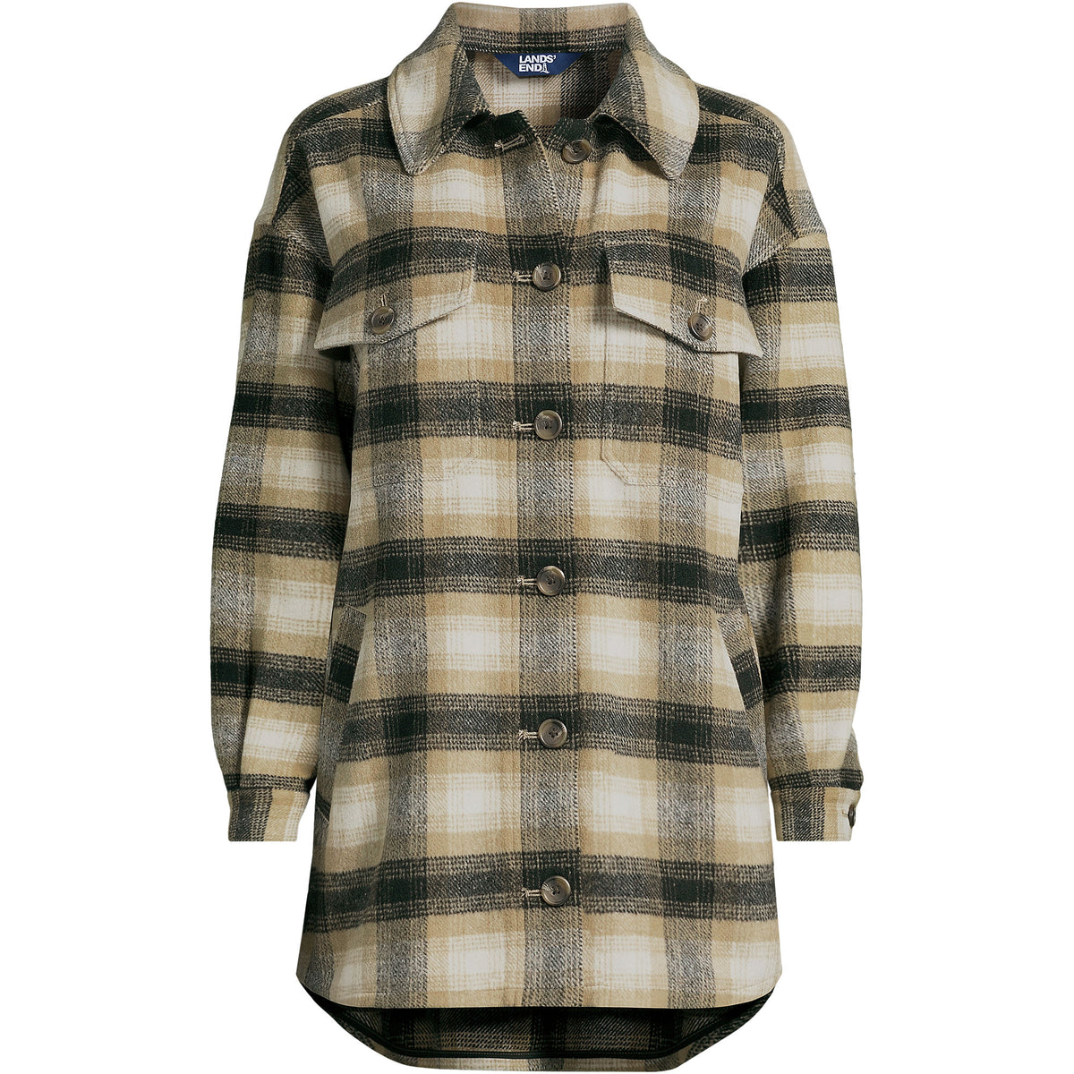 Women's Menswear Shirt Jacket