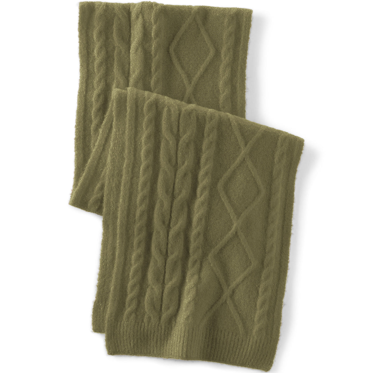 Women's CashTouch Cable Knit Scarf