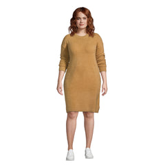 Women's Plus Size Lounge Crew Neck Dress Slounge