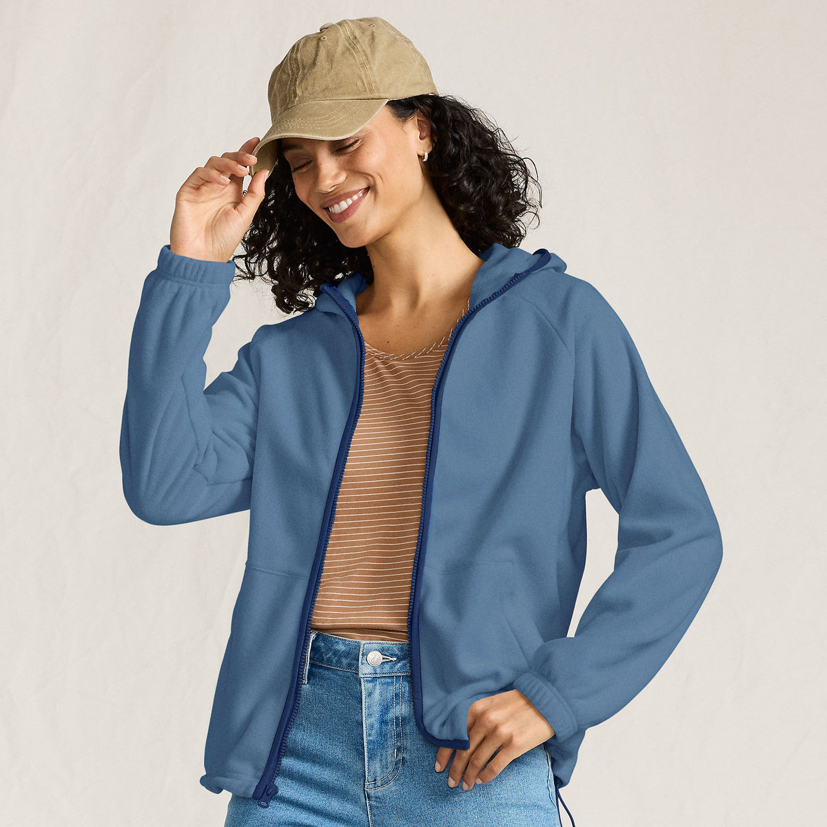 Women's Petite Anyweather RainDefense Fleece Full Zip Jacket