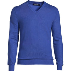 Men's Big Performance Long Sleeve Vneck Pullover Sweater