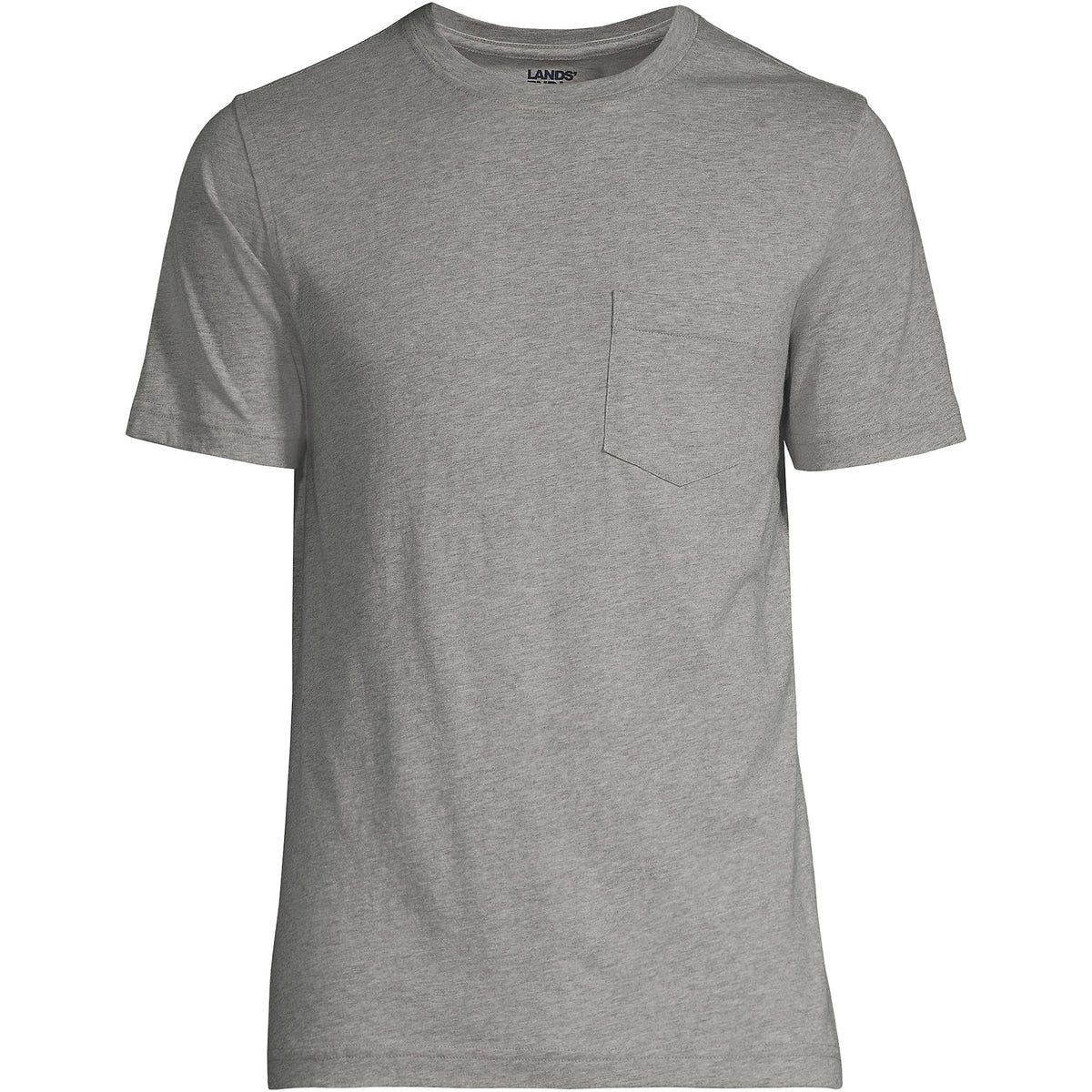 Men's Big Short Sleeve Cotton Supima Tee With Pocket