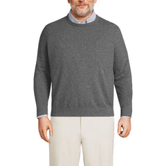 Men's Big and Tall Fine Gauge Cashmere Sweater