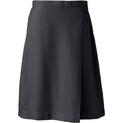 Women's Solid A-line Skirt Below the Knee