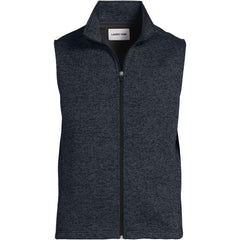 School Uniform Unisex Sweater Fleece Zip Front Vest