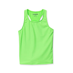 Girls Plus Chlorine Resistant Racer Back Tankini Swim Top