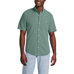 Men's Big Short Sleeve Seersucker Shirt