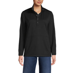 Unisex Big Grid Tech Snapneck Pullover Shirt