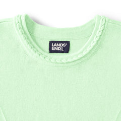 Women's Cotton Viscose Braided Neck Tank Sweater