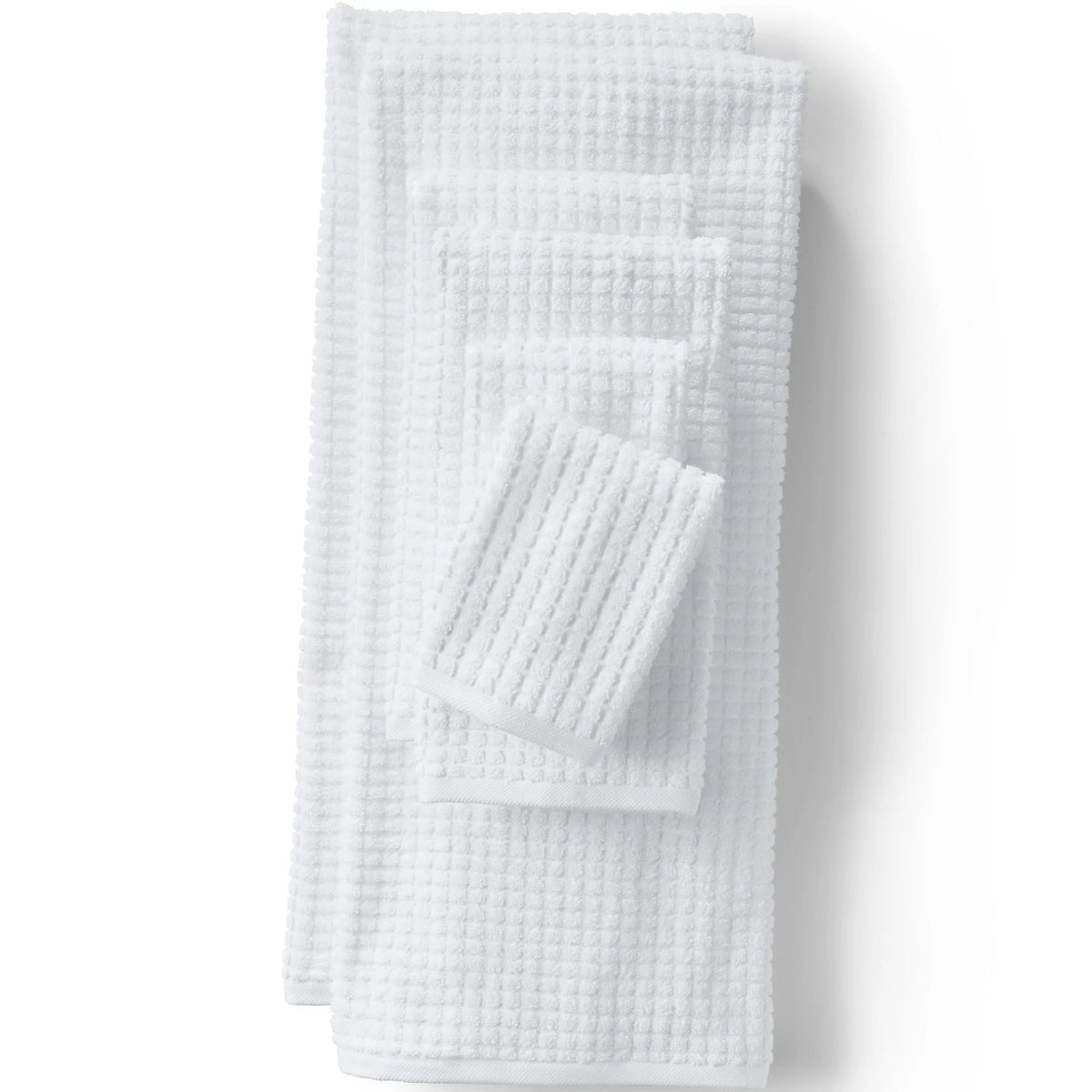 Cotton Waffle Towel 6-Piece Set