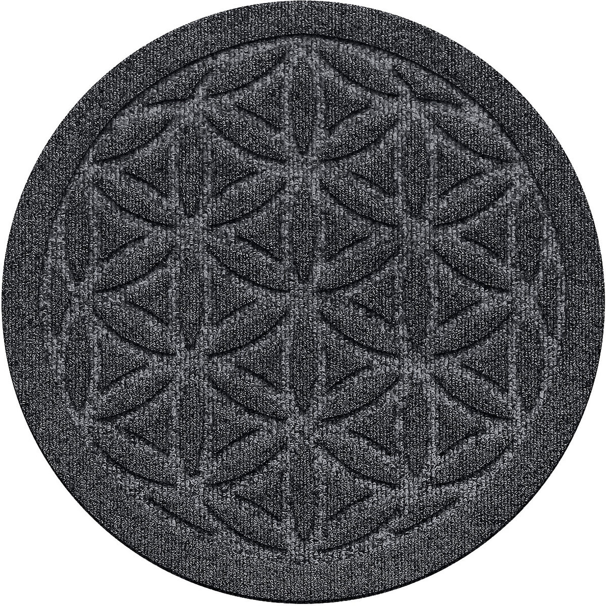 Matterly Waterhog 17" Round Flower of Life Plant Trivet - Set of 2
