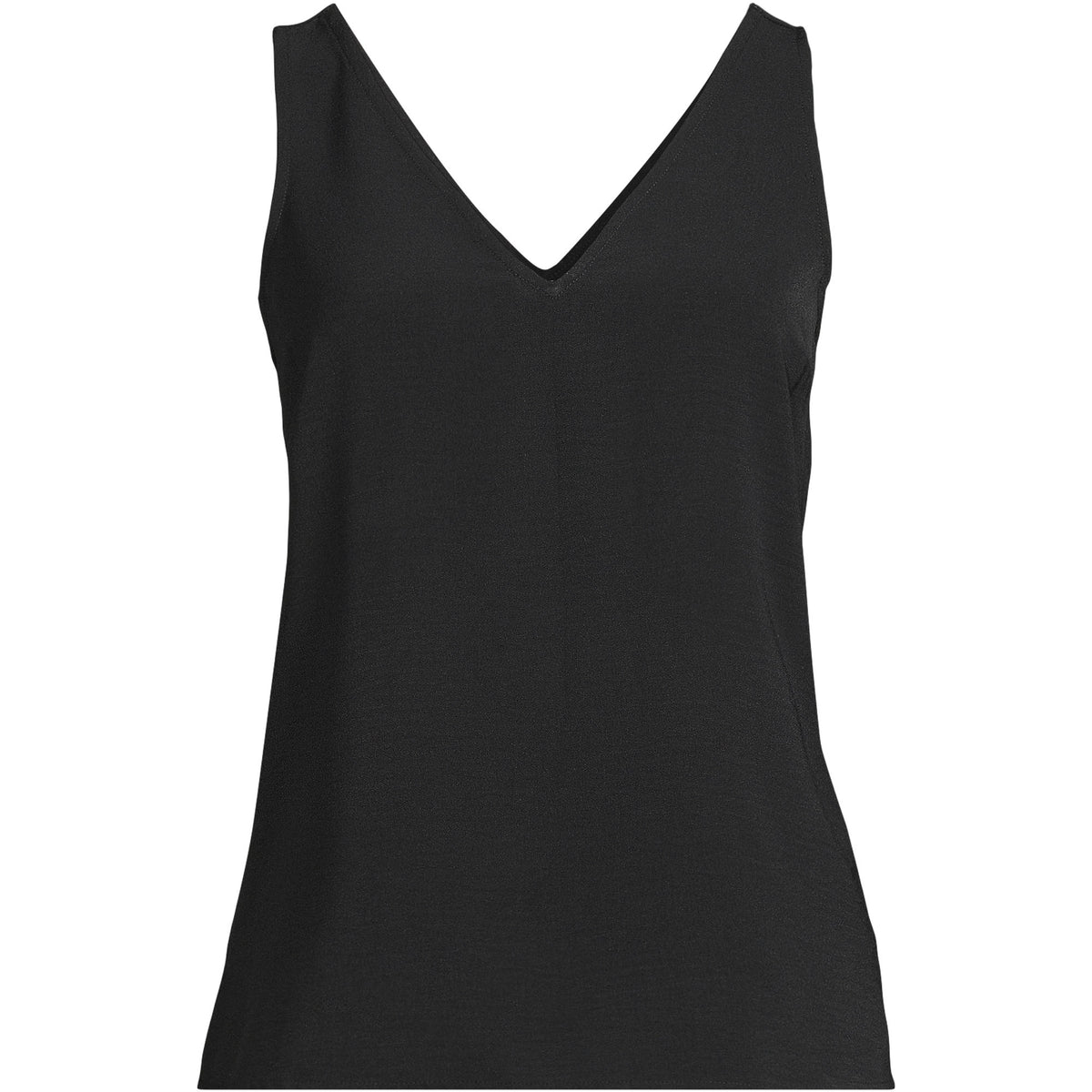 Women's Creaseless Vneck Sleeveless Top