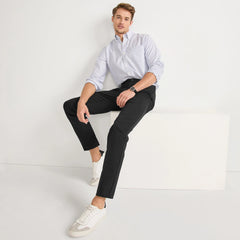 Men's Tall No Iron Straight Fit Plain Front Chino Pant