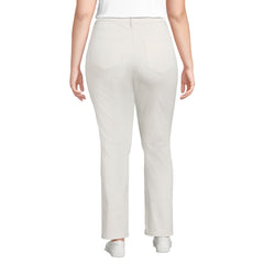 Women's Plus Size Stretch Chino High Rise Slim Pants