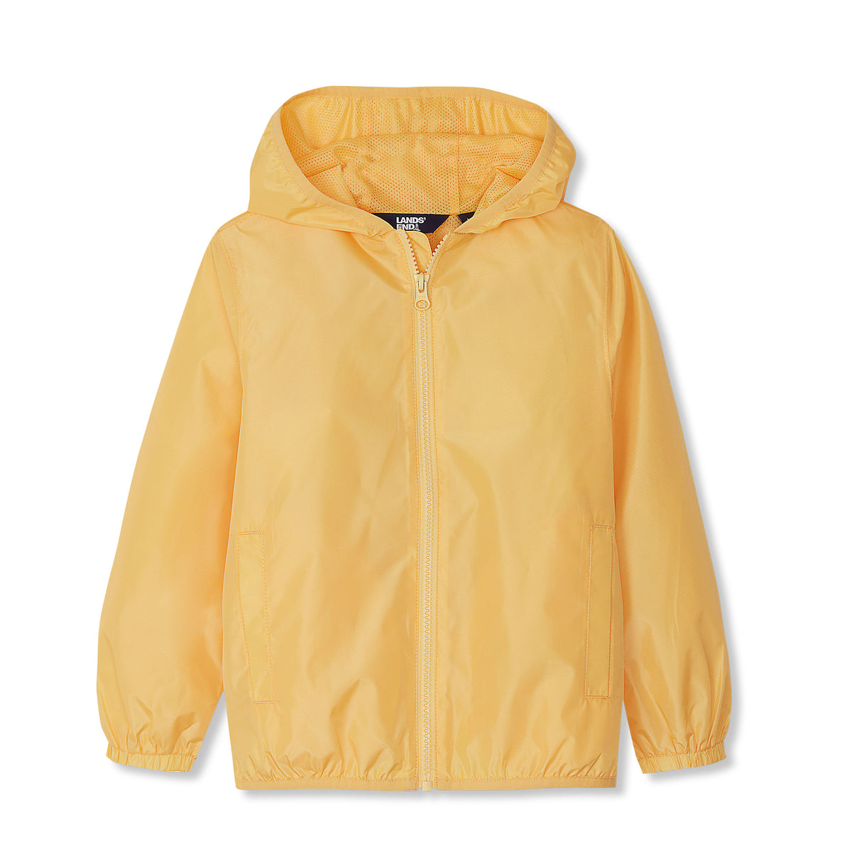 Kids Waterproof Hooded Packable Rain Jacket