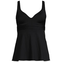 Women's DDD-Cup Sweetheart Belted Flutter Tankini