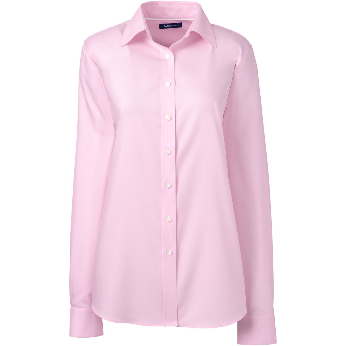 Women's Long Sleeve No Iron Pinpoint Shirt