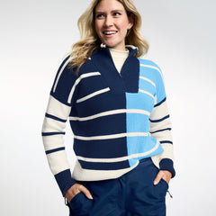 Women's Drifter Cotton Quarter Zip Pullover Sweater