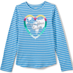 Girls Long Sleeve Graphic Tee