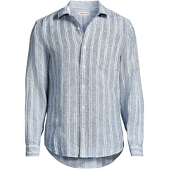 Men's Tall Long Sleeve Linen Shirt