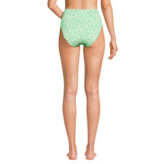 Women's Tugless Scallop High Waisted Bikini Bottoms