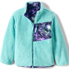 Boys Reversible Fleece Puffer Jacket