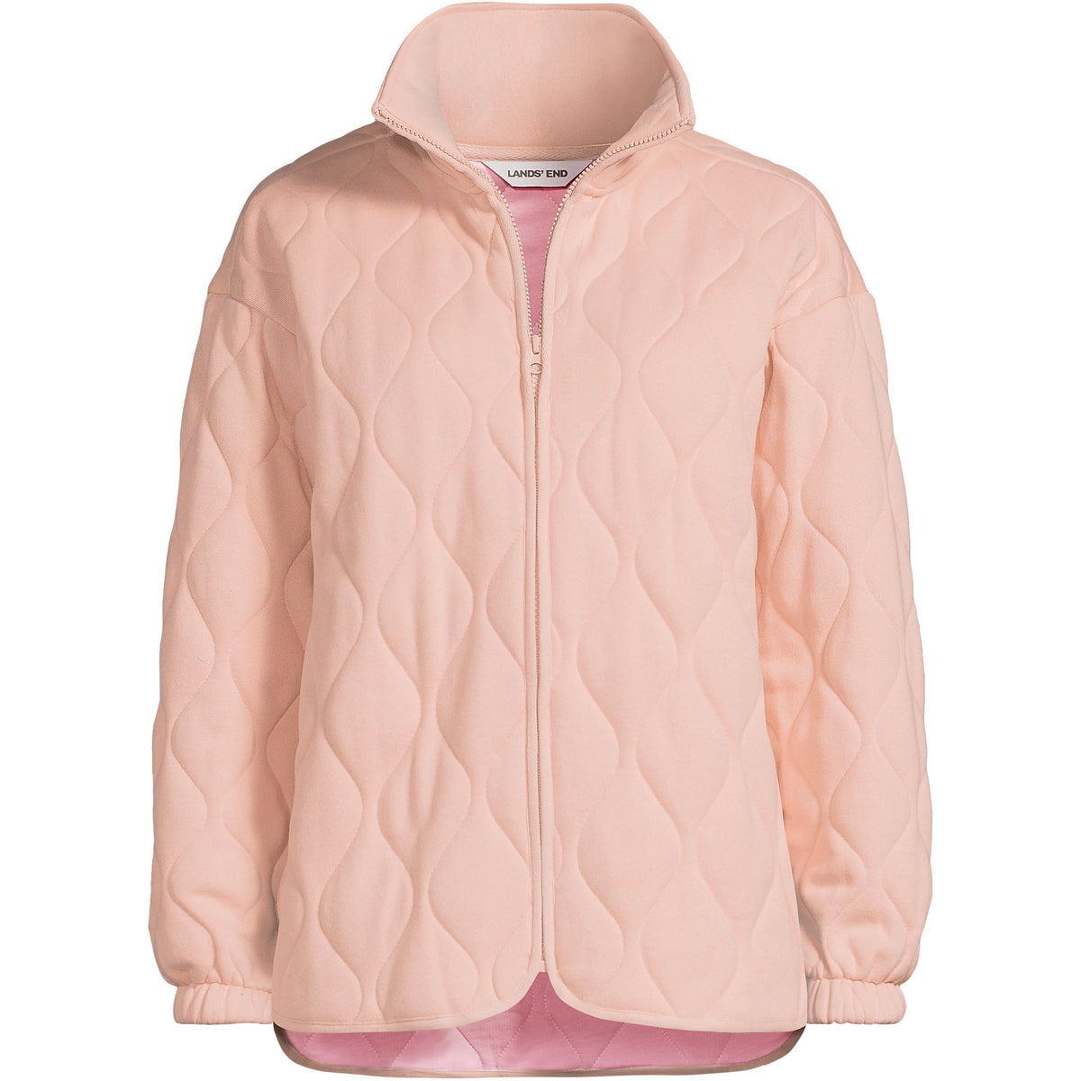 Women's Plus Size RainDefense Serious Sweats Quilted Full Zip Jacket