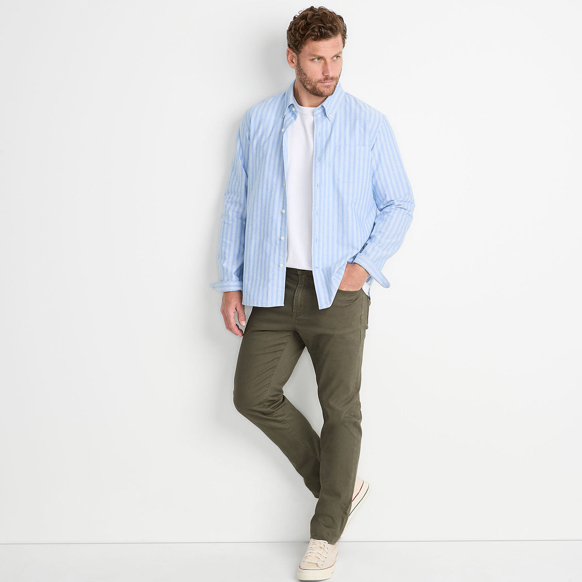 Men's Travel Kit Slim Fit 5 Pocket Pant