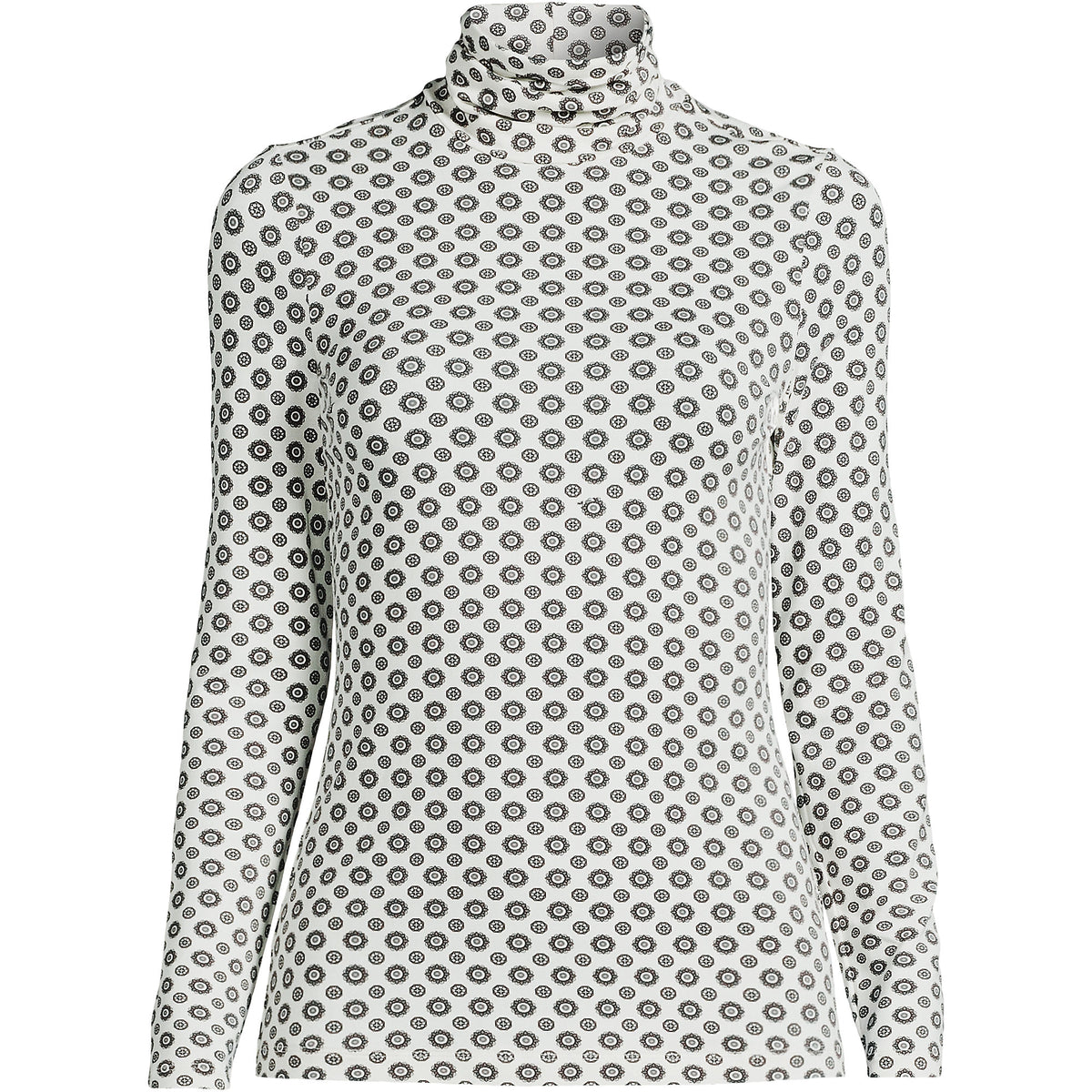 Lightweight Jersey Long Sleeve Turtleneck