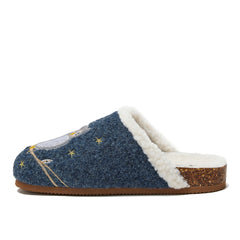 Women's Sherpa Lined Clog House Slippers