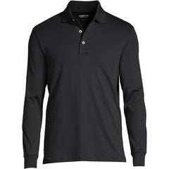 Men's Tall Long Sleeve Cotton Supima Polo Shirt
