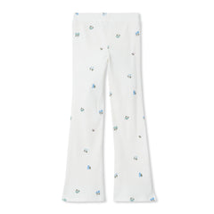 Girls Ribbed Flare Leggings
