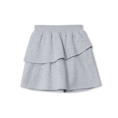 Girls Tiered Fleece Skort