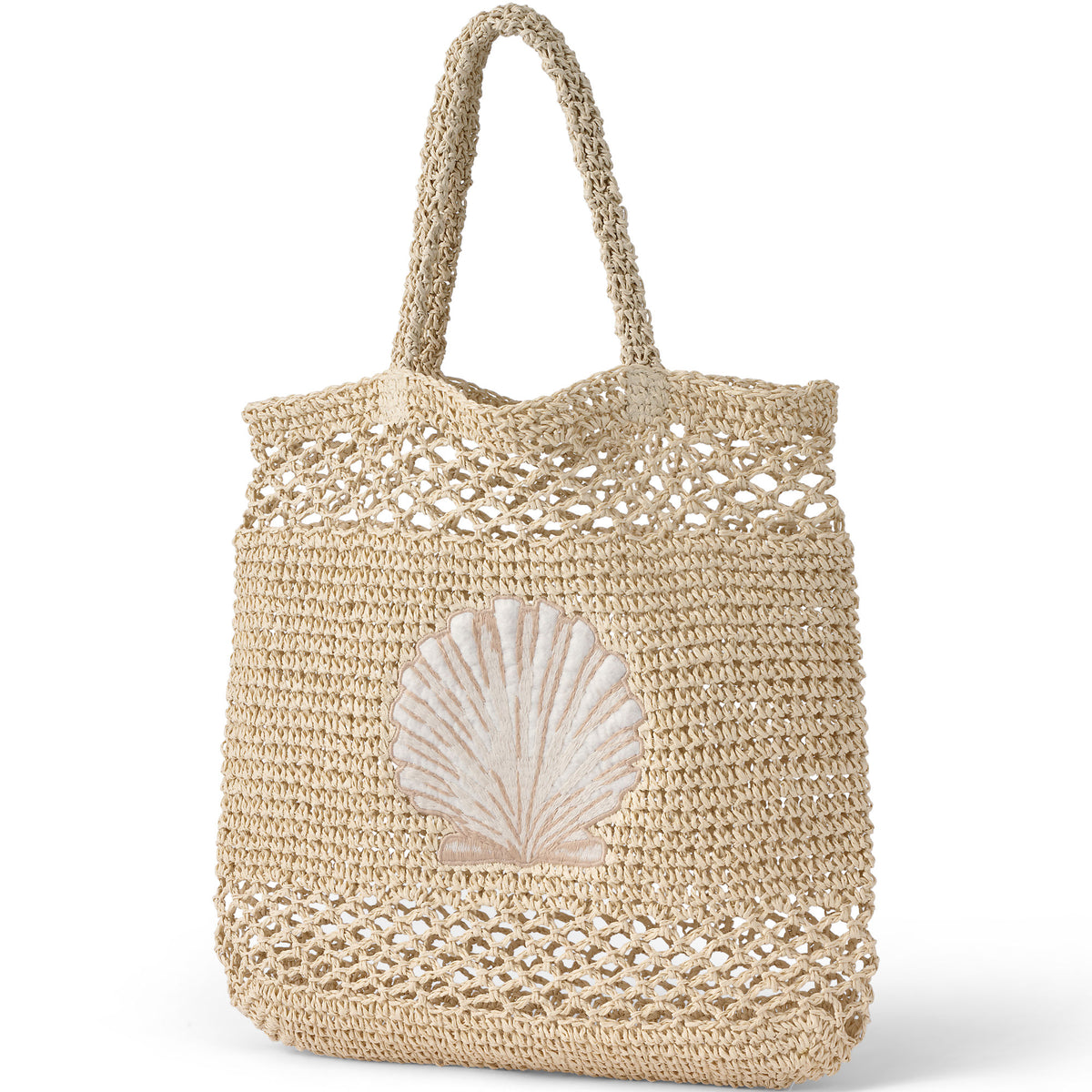 Novelty Openweave Straw Bag