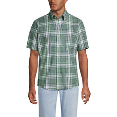 Men's Short Sleeve No Iron Twill Shirt
