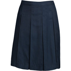 Women's Tall Box Pleat Skirt Top of Knee
