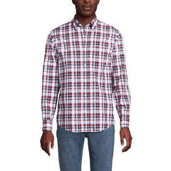 Men's Tall Long Sleeve Madras Shirt