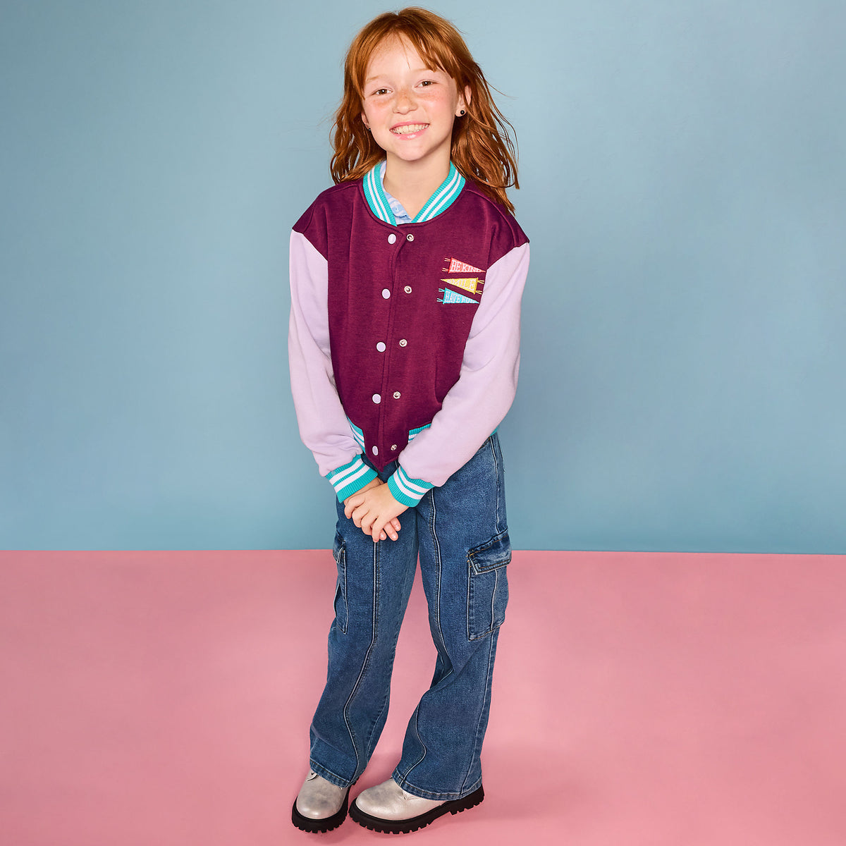Girls Varsity Bomber Jacket