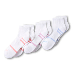 Women's Performance Cushion Quarter Crew Socks 3 Pack