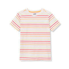 Boys Short Sleeve Stripe Crewneck Tee